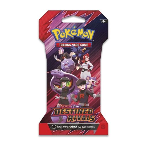 Scarlet & Violet-Destined Rivals Sleeved Booster Pack (10 Cards) - Image 4