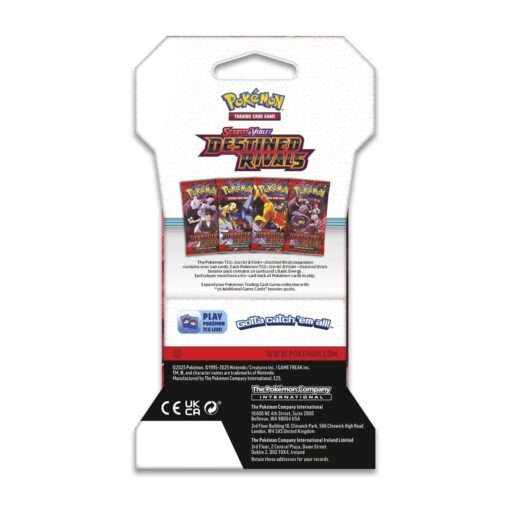 Scarlet & Violet-Destined Rivals Sleeved Booster Pack (10 Cards) - Image 7