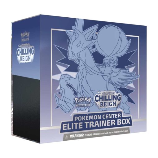 Pokemon TCG Chilling Reign Shadow Rider Calyrex Elite Trainer Box ENG