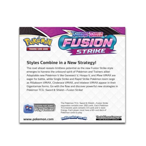 Pokemon TCG Sword and Shield Fusion Strike Booster Display Box (36 Packs) ENG - Image 2