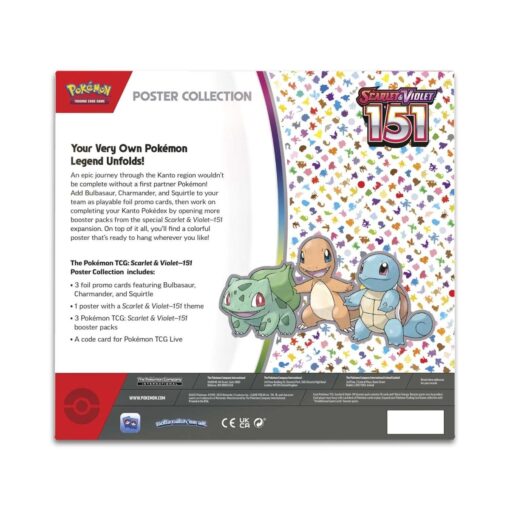 Pokemon TCG Scarlet and Violet 151 Poster Collection ENG - Image 2