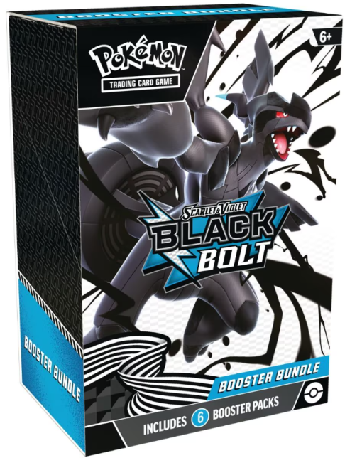 Pokémon TCG: Scarlet & Violet—Black Bolt Booster Bundle (6 Packs) - Image 2