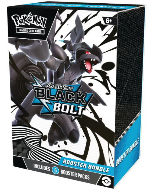 Pokémon TCG: Scarlet & Violet—Black Bolt Booster Bundle (6 Packs) - Image 5