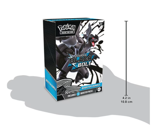 Pokémon TCG: Scarlet & Violet—Black Bolt Booster Bundle (6 Packs) - Image 6